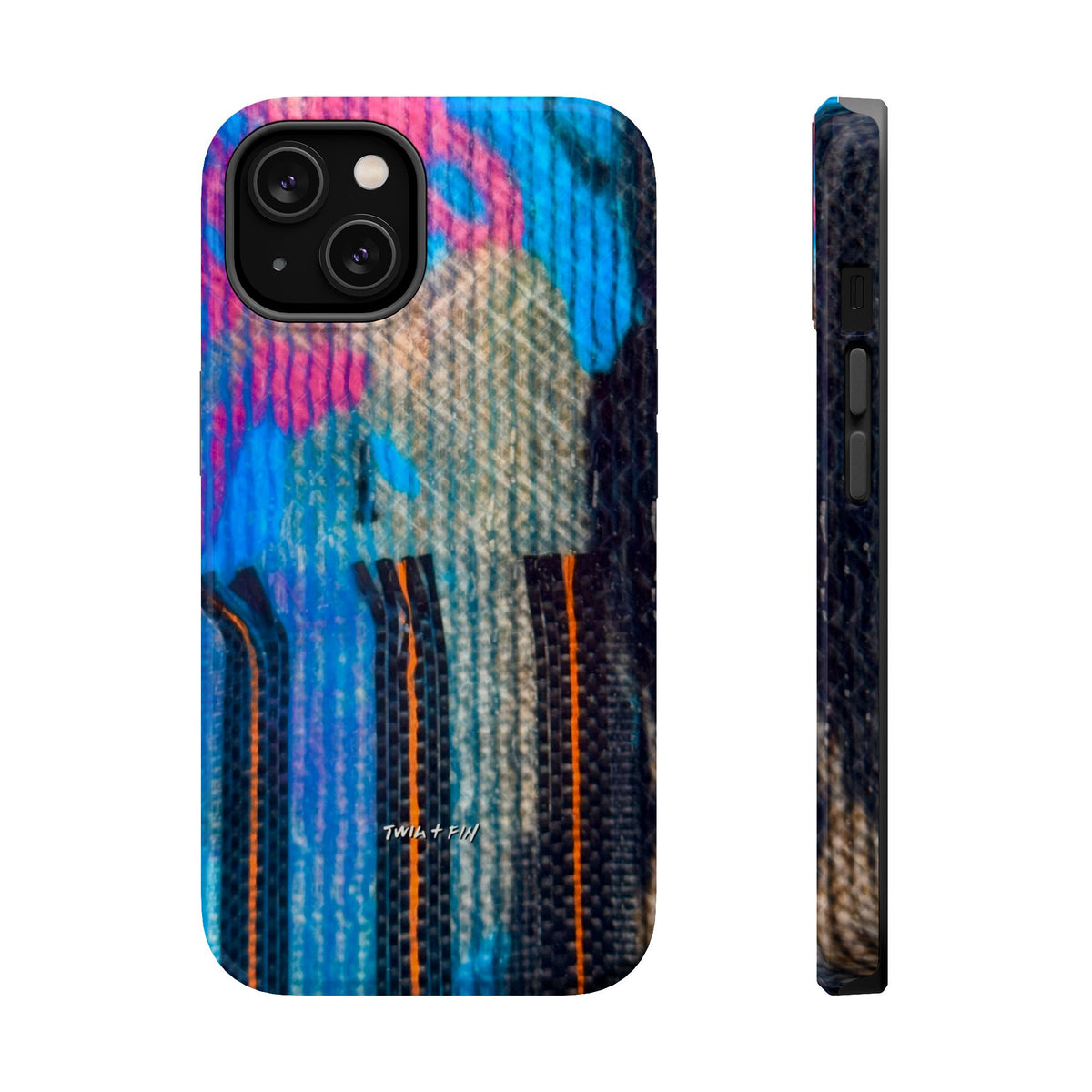 Orange Strand Glassed Magnetic Case – Twig & Fin