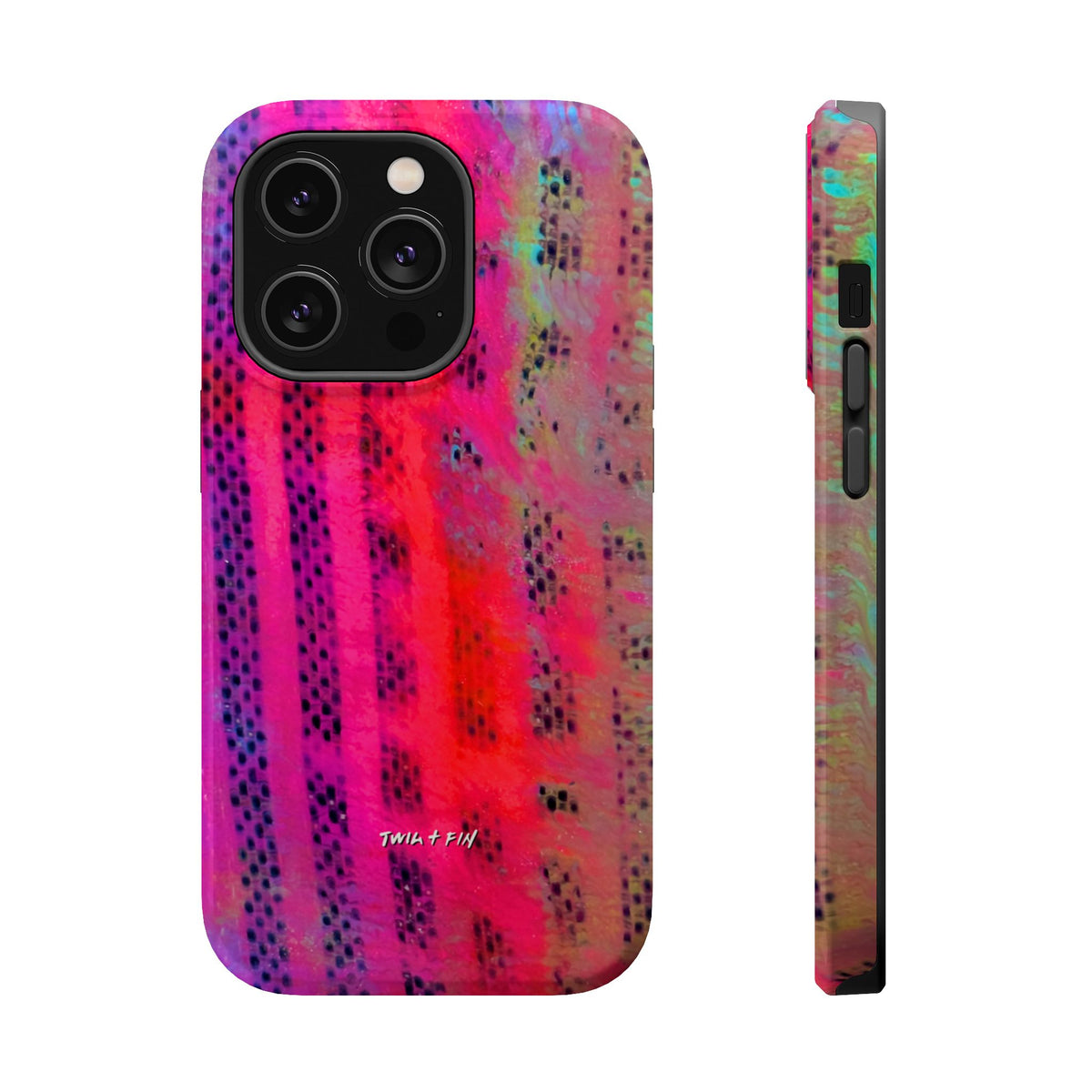 Technicolor Red Purple Glassed Magnetic Case – Twig & Fin
